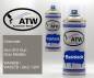 Preview: Chevrolet, Son Of A Gun Gray Metallic, WA482B / WA527B / GK2 / GPF: 400ml Sprühdose + 400ml Klarlack - Set, von ATW Autoteile West.